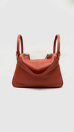 Preowned. Hermes Lindy 30 Crevette Clemence PHW. R 00191|13355