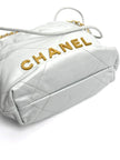 Brand New. Chanel C22 Mini Gray. X2TK5AEC|4087