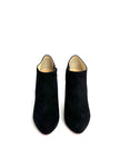 Brand New. Christian Louboutin Black Suede Vicky Booties. 38|12922