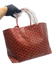 Brand New. Goyard St. Louis PM Red. SOA020232|17159