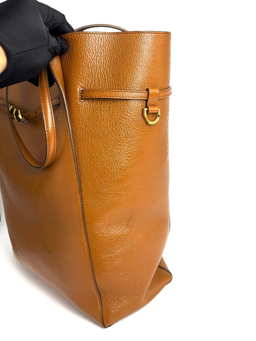 Unused. Givenchy Voyou Tote Medium Tan|12480