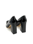 Brand New. Dior Low Heel Patent Black. 38.5|11729