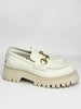 Brand New. Gucci Loafers White. 37|12166