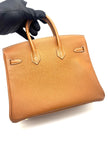Like New. Hermes Birkin 25 Gold Togo GHW. XMA129AK|17927