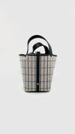 Brand New. Hermes Picotin 18 Broderie Ecru/Noir/Fauve/Bleu PHW. KMZ004MM|15493