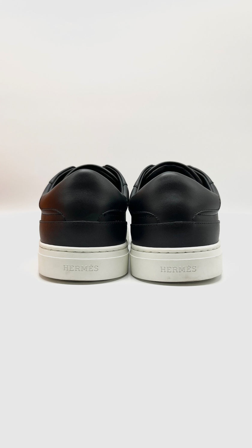 Brand New. Hermes Day Sneakers Black. 38.5|6832