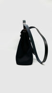 Brand New. Hermes Herbag 31 Black PVD HW Canvass/Vache Hunter. KCH009BD|11664