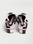 Brand New. Roger Belle Vivier Sling Back Patent Black/ Pink. 36|12792
