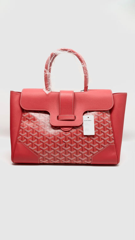 Brand New. Goyard Saigon Fuchsia/Floral Edition. LME020235|8510