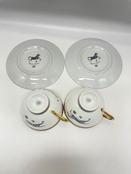 Brand New. Hermes Cheval Breakfast Set|13188