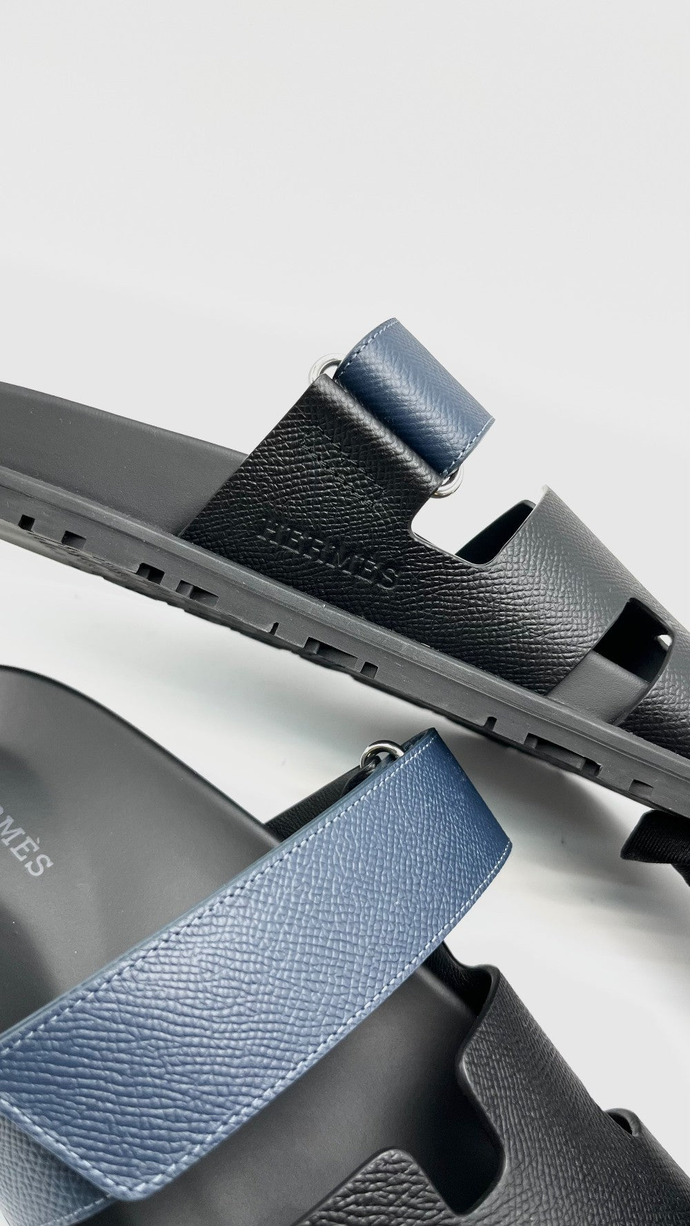 Brand New. Hermes Chypre Black/Blue Celeste. 41|16162