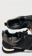 Brand New. LV Run Away Sneaker BLack Mono. 36.5|10527