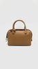 Unused. Delvaux Cool Box MM Tan Taurillon Soft Leather|13159
