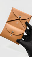 Brand New. Hermes Calvi Duo Gold Epsom. BUY011TM|14549