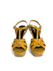 Preowned. YSL Tribute Heel Yellow. 38.5|8388