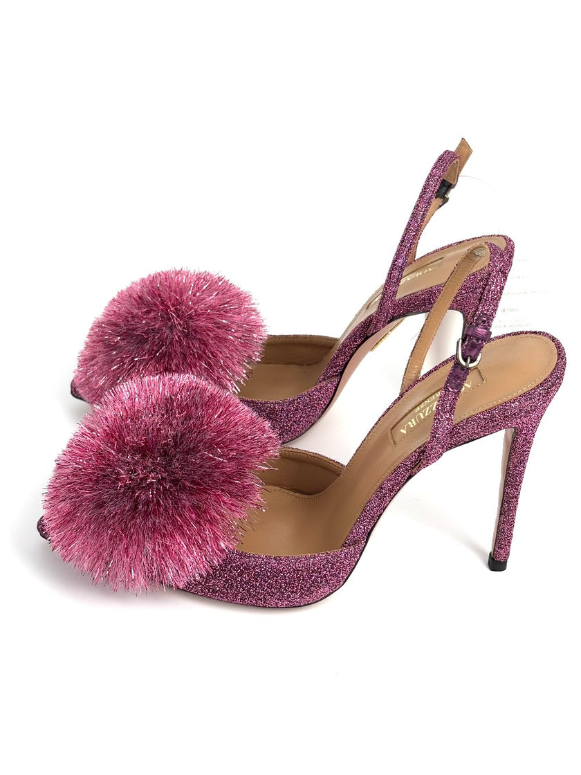 Brand New. Aquazzura Heels Pink. 37|8626