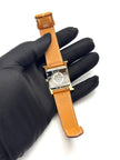 Preowned. Hermes Heure H White Dial YG. CF3MM32348|16868