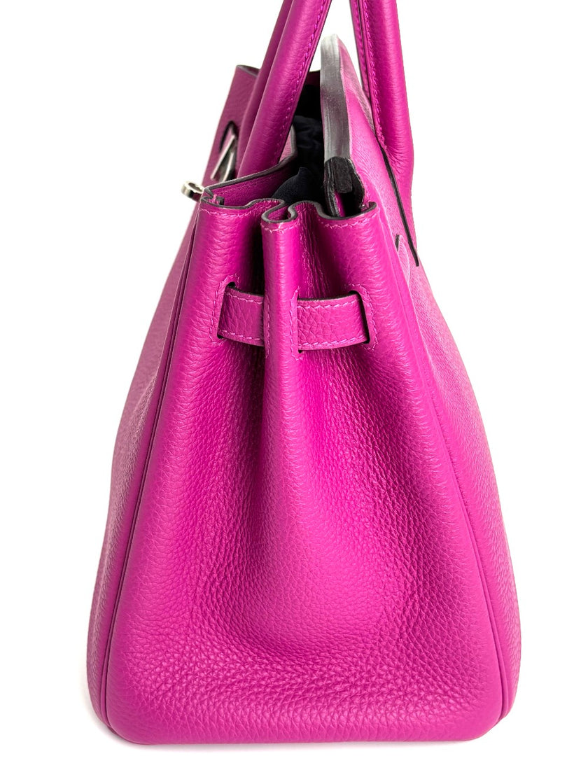 Preowned. Hermes Birkin 30 Magnolia. CCT366TF|3703