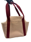 Like New. Hermes H Canvas Cabriole Nappy Bag Terracotta|17297