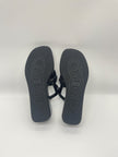 Brand New. Hermes Gipsy Sandals Black. 38|9163