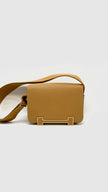 Preowned. Hermes Geta Caramel Evercolor GHW. BPU007NI|16587
