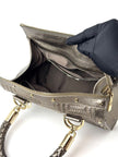 Preowned. Versace Two Way Metallic Gray|6001