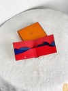 Hermès Bifold Wallet Rouge Casaque Touch