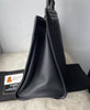 Chanel Chevron Boy Tote Bag Calfskin in Ruthenium Hardware