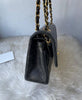 Chanel Vintage Small Double Flap Black