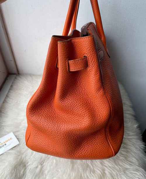 Hermès Birkin 35 Orange – The Orange Box PH