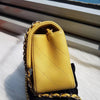 Chanel Mini Rectangular Flap Yellow