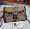 Gucci GG Dionysus Canvas Wallet on Chain