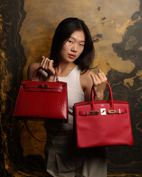 Hermès luxury bags for The Orange Box, a luxury bag shop and luxury resale boutique in BGC, Philippines.