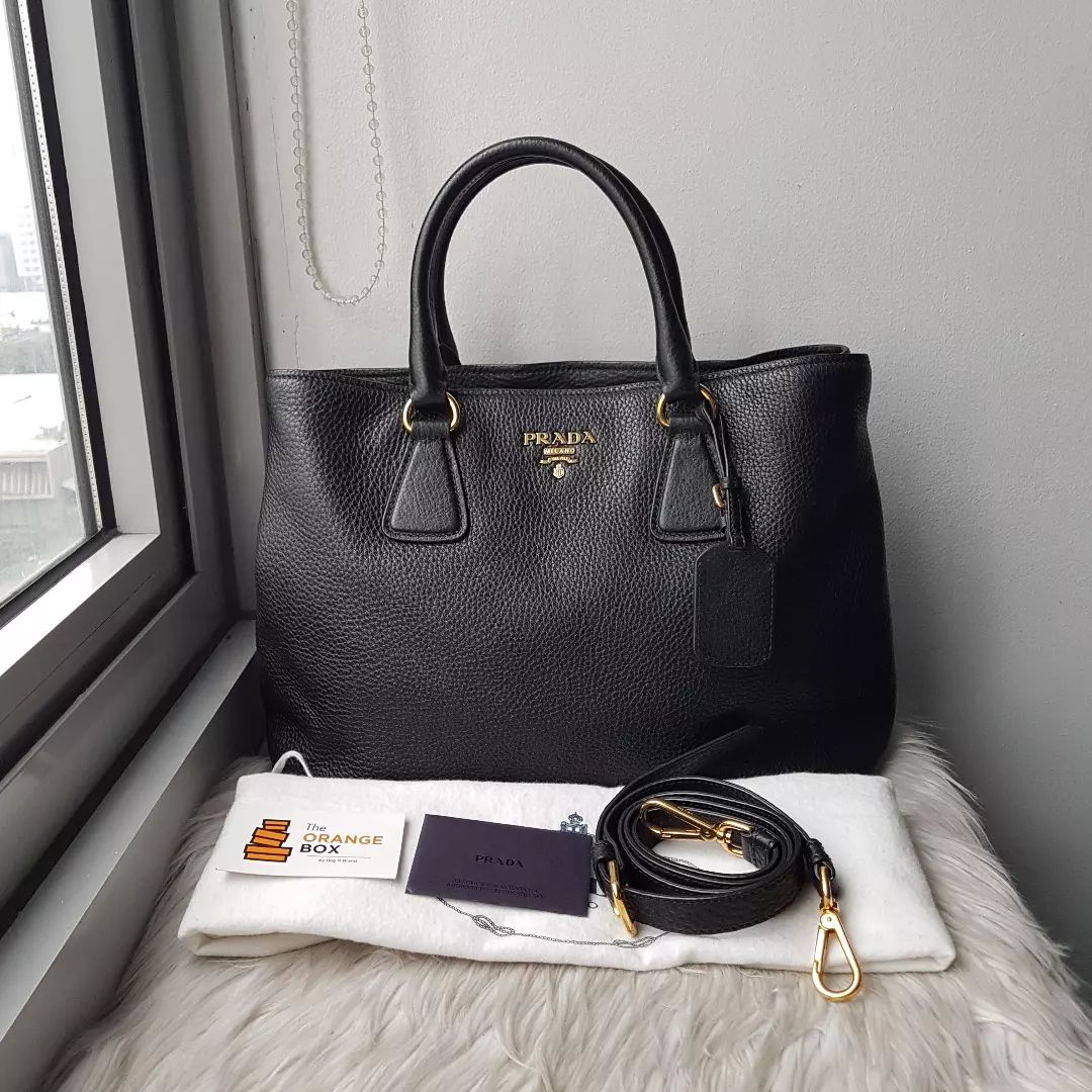 Prada daino tote bag online