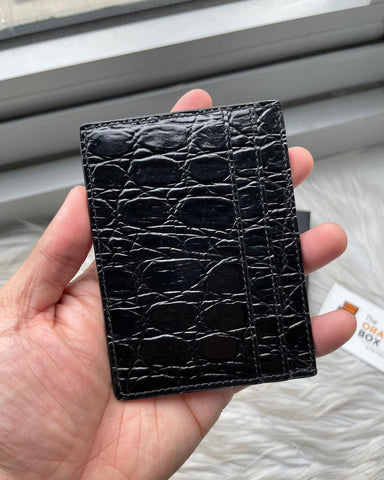 Louis Vuitton Alligator Card Case - Orange Wallets, Accessories