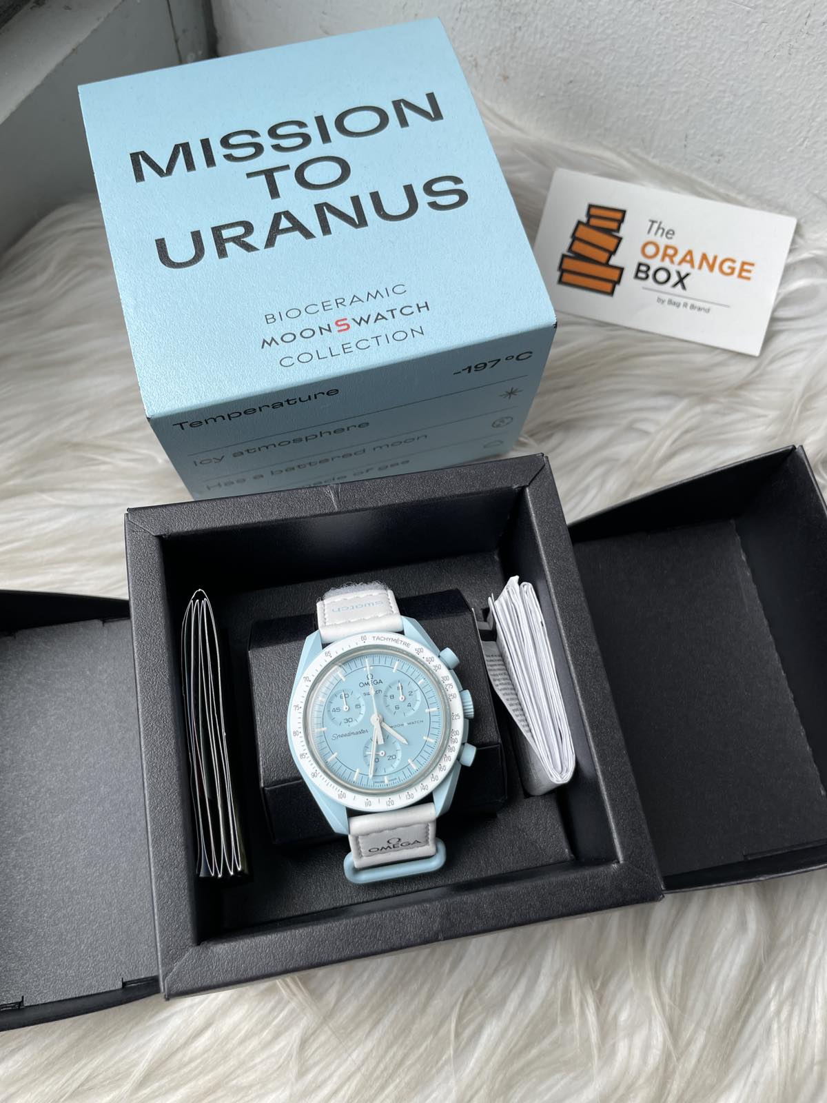 Omega x Swatch Mission to Uranus – The Orange Box PH