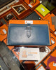 Hermes Bearn Wallet Blue Thalassa