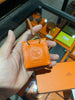 Hermes Orange Bag Charm