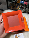 Hermes Atrium Lacquered Square Change Tray