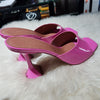 Amina muaddi lupita heels patent size 37